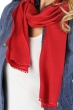 Cashmere & Zijde accessoires sjaals scarva kersen 170x25cm